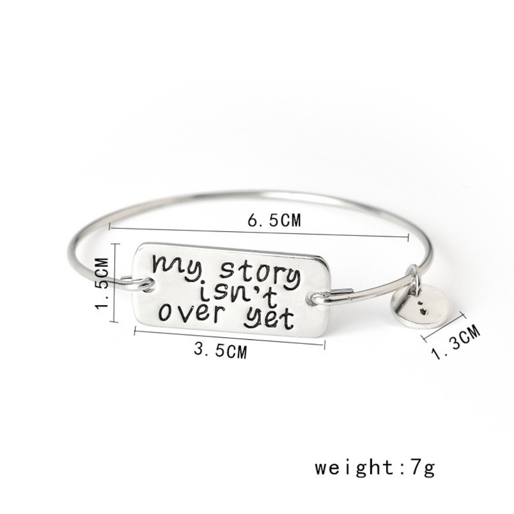 3/$30 My Story Isn't Over Yet Bracelet - Picture 4 of 6